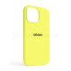 Чохол Full Silicone Case для Apple iPhone 14 Pro Max flash lime (41)