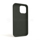 Чохол Full Silicone Case для Apple iPhone 14 Pro Max dark olive (35)