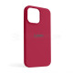 Чохол Full Silicone Case для Apple iPhone 14 Pro Max pomegranate (59)