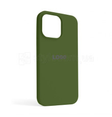 Чохол Full Silicone Case для Apple iPhone 14 Pro Max army green (45)