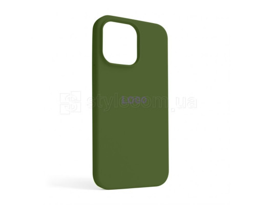 Чохол Full Silicone Case для Apple iPhone 14 Pro Max army green (45)