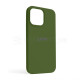 Чохол Full Silicone Case для Apple iPhone 14 Pro Max army green (45)