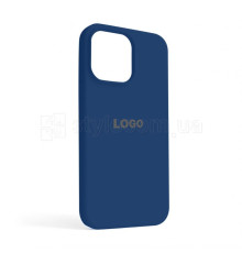 Чохол Full Silicone Case для Apple iPhone 14 Pro Max blue cobalt (36)