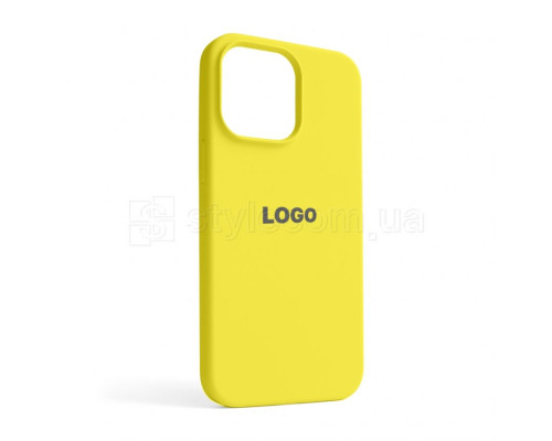 Чохол Full Silicone Case для Apple iPhone 14 Pro Max canary yellow (50)