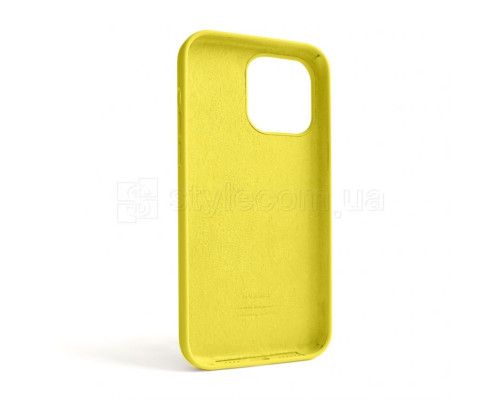 Чохол Full Silicone Case для Apple iPhone 14 Pro Max canary yellow (50)