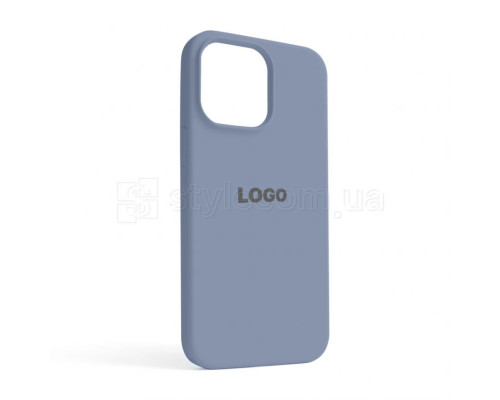 Чохол Full Silicone Case для Apple iPhone 14 Pro Max lavender grey (28)