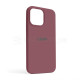 Чохол Full Silicone Case для Apple iPhone 14 Pro Max maroon (42)