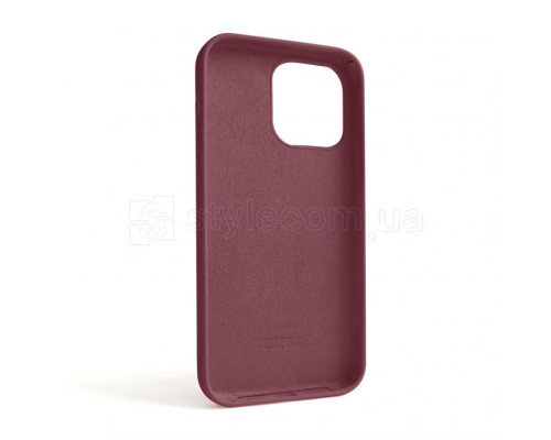 Чохол Full Silicone Case для Apple iPhone 14 Pro Max maroon (42)