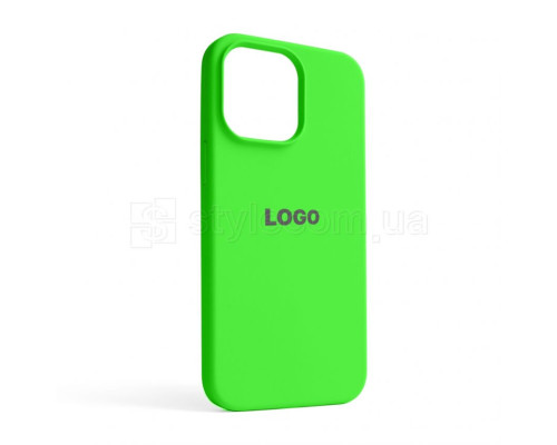 Чохол Full Silicone Case для Apple iPhone 14 Pro Max shiny green (40)