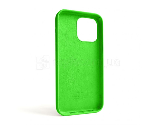 Чохол Full Silicone Case для Apple iPhone 14 Pro Max shiny green (40)