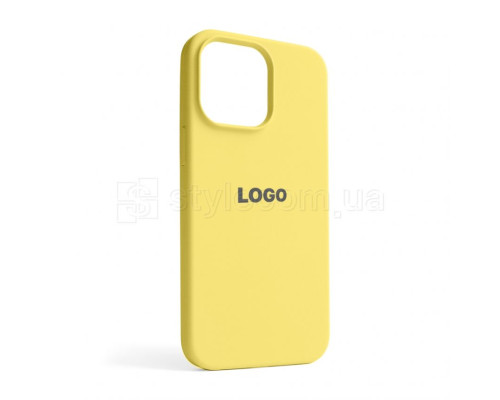 Чохол Full Silicone Case для Apple iPhone 14 Pro Max yellow (04)