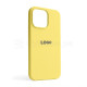 Чохол Full Silicone Case для Apple iPhone 14 Pro Max yellow (04)