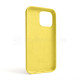 Чохол Full Silicone Case для Apple iPhone 14 Pro Max yellow (04)