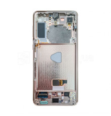 Дисплей (LCD) для Samsung S21 Plus/G996 (2021) + тачскрін з рамкою violet Service Original (PN:GH82-24555C)
