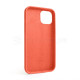 Чохол Full Silicone Case для Apple iPhone 14 apricot (02)