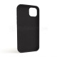 Чохол Full Silicone Case для Apple iPhone 14 Plus black (18) TPS-2710000248064