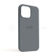 Чохол Full Silicone Case для Apple iPhone 14 Pro Max dark grey (15)