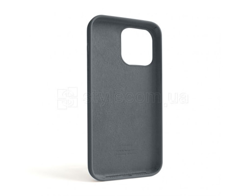 Чохол Full Silicone Case для Apple iPhone 14 Pro Max dark grey (15)