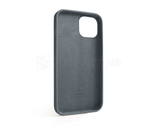 Чохол Full Silicone Case для Apple iPhone 14 dark grey (15)