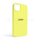 Чохол Full Silicone Case для Apple iPhone 14 Plus flash lime (41)