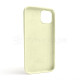 Чохол Full Silicone Case для Apple iPhone 14 Plus mellow yellow (51)