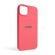 Чохол Full Silicone Case для Apple iPhone 14 Plus peach (30)