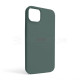 Чохол Full Silicone Case для Apple iPhone 14 Plus pine green (55)