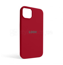 Чохол Full Silicone Case для Apple iPhone 14 Plus rose red (37)