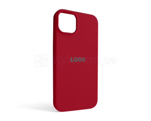 Чохол Full Silicone Case для Apple iPhone 14 Plus rose red (37)