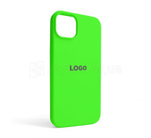 Чохол Full Silicone Case для Apple iPhone 14 Plus shiny green (40)