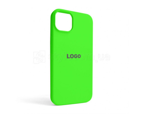 Чохол Full Silicone Case для Apple iPhone 14 Plus shiny green (40)