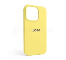 Чохол Full Silicone Case для Apple iPhone 14 Pro yellow (04)