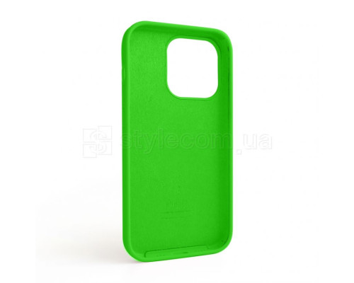 Чохол Full Silicone Case для Apple iPhone 14 Pro shiny green (40)