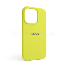 Чохол Full Silicone Case для Apple iPhone 14 Pro flash lime (41)