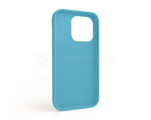 Чохол Full Silicone Case для Apple iPhone 14 Pro cornflower (53)