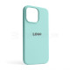 Чохол Full Silicone Case для Apple iPhone 14 Pro Max sea blue (21)