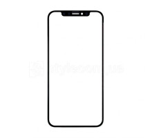 Скло для переклеювання для Apple iPhone X з OCA-плівкою та рамкою black Original Quality