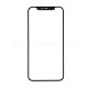 Скло для переклеювання для Apple iPhone X з OCA-плівкою black Original Quality TPS-2710000249559