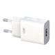 Мережевий зарядний пристрій (адаптер) 2в1 XO L99 1USB / 2.4A + Data Cabel USB to Lightning white