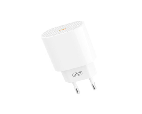 Мережевий зарядний пристрій (адаптер) 2в1 XO L81B PD_20W + Type-C to Lightning white TPS-2710000249788 2710000249788