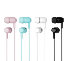 Навушники XO EP50 mix color: black-7, white-7, pink-3, blue-3 (20шт) TPS-2710000249849