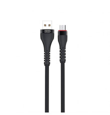 Кабель USB XO NB213 Micro 2.4A black TPS-2710000249856