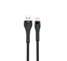 Кабель USB XO NB213 Lightning 2.4A black TPS-2710000249870