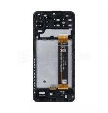 Дисплей (LCD) для Samsung Galaxy A13 4G/A135 (2022) з тачскріном та рамкою black (PLS) Original Quality TPS-2710000250197