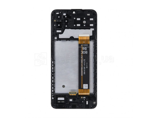 Дисплей (LCD) для Samsung Galaxy A13 4G/A135 (2022) з тачскріном та рамкою black (PLS) Original Quality TPS-2710000250197