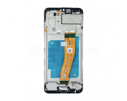 Дисплей (LCD) для Samsung Galaxy A03/A035 (2021) (160,5х72мм) з тачскріном та рамкою black (IPS) Original Quality TPS-2710000250227