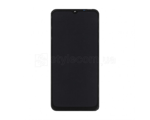 Дисплей (LCD) для Samsung Galaxy A20e/A202 (2019) з тачскріном та рамкою black (IPS) Original Quality TPS-2710000250241