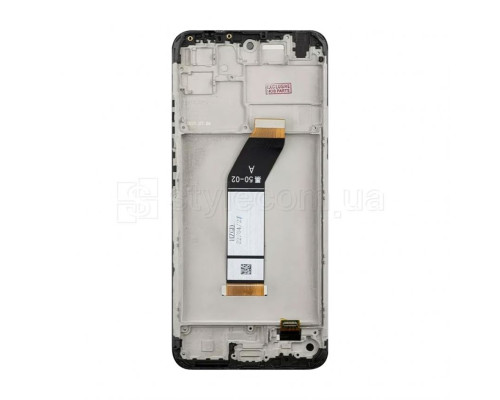 Дисплей (LCD) для Xiaomi Redmi 10 з тачскріном та рамкою black Original Quality