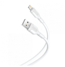 Кабель USB XO NB212 Lightning 2.1A white TPS-2710000250784