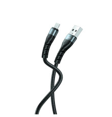 Кабель USB XO NB209 Micro 2.4A black TPS-2710000250807